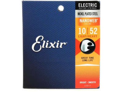 Elixir Nanoweb Light-Heavy 010-052 