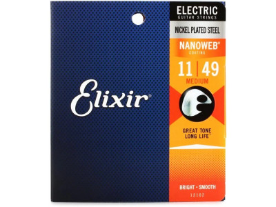 Elixir Nanoweb Medium 011-049 
