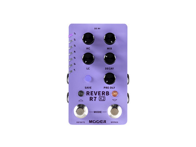 MOOER R7 X2 Reverb 