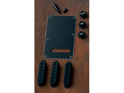 Fender PRIBOR Stratocaster Accessory Kit. Black 