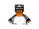 MXR 6 Inch Ribbon Patch Cable - 3 Pack 3PDCPR06 
