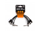 MXR 6 Inch Ribbon Patch Cable - 3 Pack 3PDCPR06  