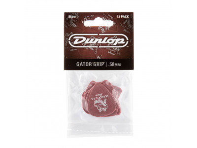 Jim Dunlop GATOR GRIP PICK .58MM  417P058 (12 Pack) 