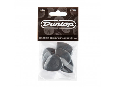 Jim Dunlop BIG STUBBY® NYLON PICK 3.0MM 445P300 (6 Pack) Jim Dunlop BIG STUBBY® NYLON PICK 3.0MM 445P300 (6 Pack)