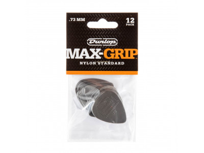 Jim Dunlop MAX-GRIP® NYLON STANDARD PICK .73MM 449P073 (12 Pack) Jim Dunlop MAX-GRIP® NYLON STANDARD PICK .73MM 449P073 (12 Pack)