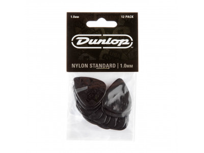 Jim Dunlop NYLON STANDARD PICK 1.0MM 44P100 (12 Pack) 