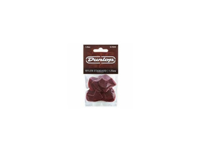 Jim Dunlop NYLON STANDARD PICK 1.25MM 44P125 (12 Pack) 