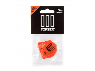 Jim Dunlop TORTEX® TIII PICK .60MM 462P060 (12 Pack) 