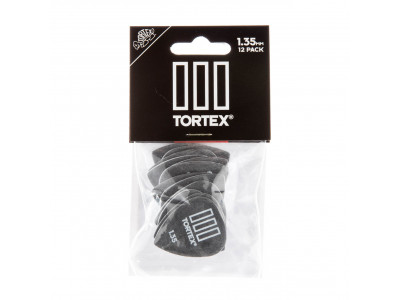 Jim Dunlop TORTEX® TIII PICK 1.35MM 462P135 (12 Pack) 