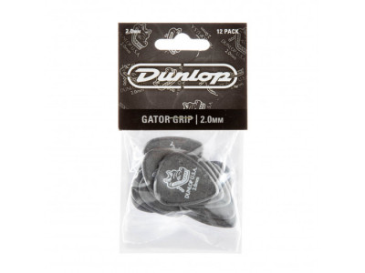 Jim Dunlop GATOR GRIP® PICK 2.0MM 417P200 (12 Pack) 