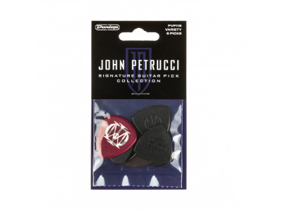 Jim Dunlop JOHN PETRUCCI SIGNATURE PICK VARIETY PACK PVP119 (6 Variety Pack) 
