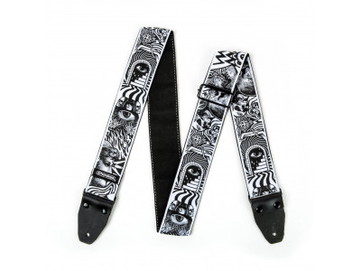 Jim Dunlop ILOVEDUST SKULLS STRAP ILD04 