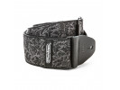 Jim Dunlop JACQUARD BLACK THISTLE STRAP D6714 