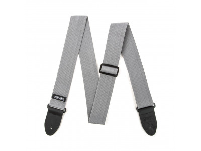 Jim Dunlop DUNLOP POLY GRAY STRAP D0701GY 