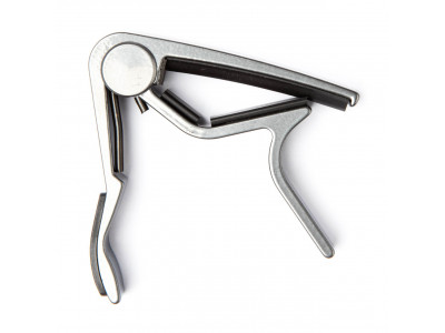 Jim Dunlop TRIGGER® CAPO ACOUSTIC CURVED SMOKED CHROME 83CS 