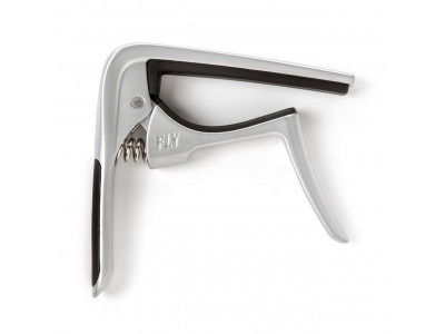 Jim Dunlop TRIGGER® FLY™ CAPO CURVED - SATIN CHROME 63CSC 