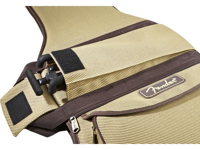 Fender PRIBOR Deluxe Tweed Strat/Tele Bass Gig Bag. Tweed