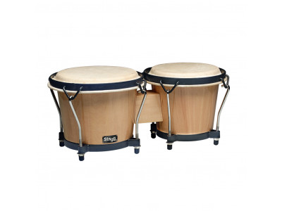 Stagg Traditional Wooden Bongo Set BW-70-N 