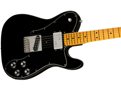 Fender American Vintage II 1977 Telecaster Custom MN Black  