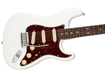 Fender American Ultra Stratocaster RW Arctic Pearl  