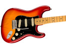 Fender American Ultra Luxe Stratocaster MN Plasma Red Burst 