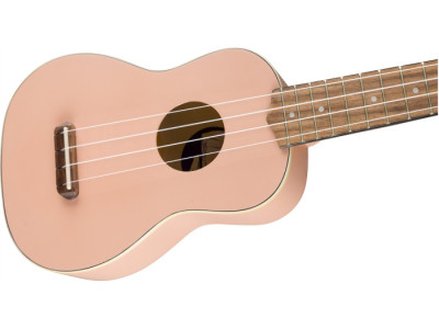 Fender Venice Soprano Ukulele WN Shell Pink 