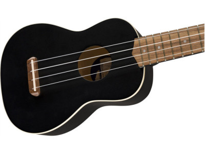 Fender Venice Soprano Ukulele WN Black 