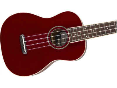 Fender Zuma Classic Concert Ukulele WN Candy Apple Red  