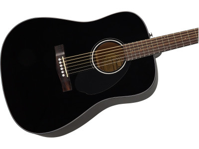 Fender CD-60S Dreadnought WN Black 