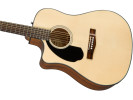 Fender CD-60SCE LH Dreadnought WN Natural   