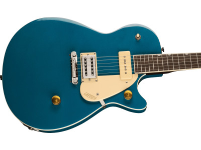 Gretsch G2215-P90 Streamliner Junior Jet Club LRL Ocean Turquoise 