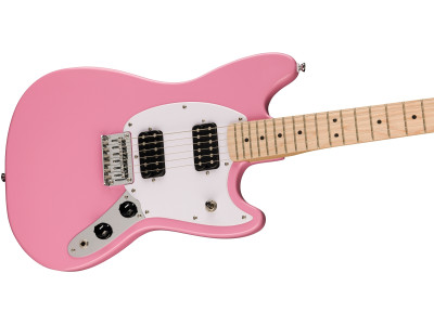 Squier By Fender Sonic Mustang HH MN Flash Pink 