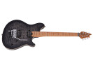 EVH Wolfgang Special QM Baked Maple FB Charcoal Burst  