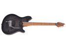 EVH Wolfgang Special QM Baked Maple FB Charcoal Burst 