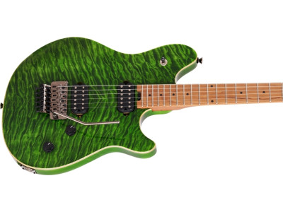 EVH Wolfgang WG Standard QM Transparent Green 