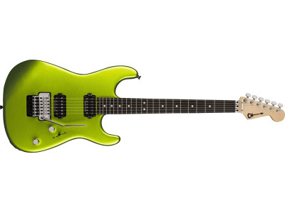 Charvel PRO-MOD SAN DIMAS® STYLE 1 HH FR E, EBONY FINGERBOARD, LIME GREEN METALLIC 