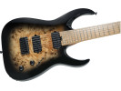 Jackson Pro Series Misha Mansoor Juggernaut HT7P Black Burst Burl  