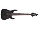 Jackson JS Series Dinky Arch Top JS22Q-7 DKA HT Transparent Black Burst 