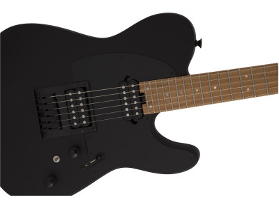 Charvel PRO-MOD SO-CAL STYLE 2 24 HH HT CM, CARAMELIZED MAPLE FINGERBOARD, SATIN BLACK 