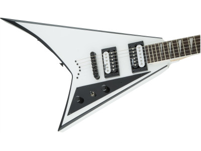 Jackson JS Series Rhoads JS32T White with Black Bevels Jackson JS Series Rhoads JS32T White with Black Bevels