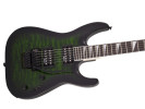 Jackson JS Series Dinky Arch Top JS32Q DKA Transparent Green Burst 