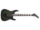 Jackson JS Series Dinky Arch Top JS32Q DKA Transparent Green Burst 