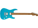 Charvel PRO-MOD DK24 HH 2PT CM, CARAMELIZED MN, MATTE BLUE FROST 