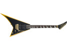 Jackson X Series Rhoads RRX24 Black with Yellow Bevels 