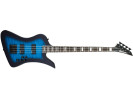 Jackson JS Series Kelly Bird Bass JS3Q Transparent Blue Burst 