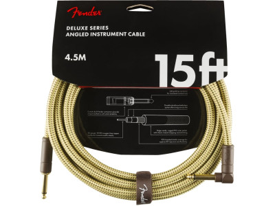 Fender Deluxe 15 Instrument Cable Tweed 