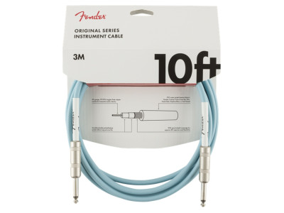 Fender Original 10 Instrument Cable Daphne Blue 