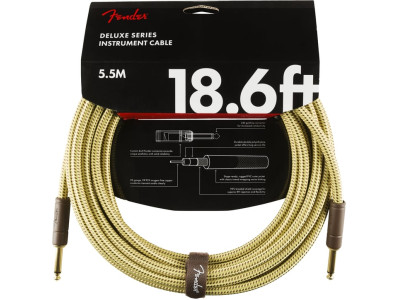 Fender Deluxe 18.6 Instrument Cable Tweed  