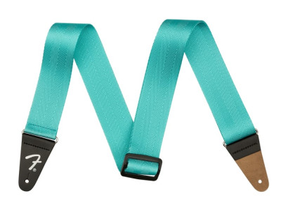 Fender Fender AM Pro Seat Belt Strap Miami Blue 