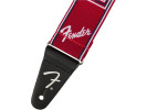 Fender Weighless Monogram Straps Red 